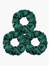 [Donkergroen] SilkSilky-NL Scrunchie 002