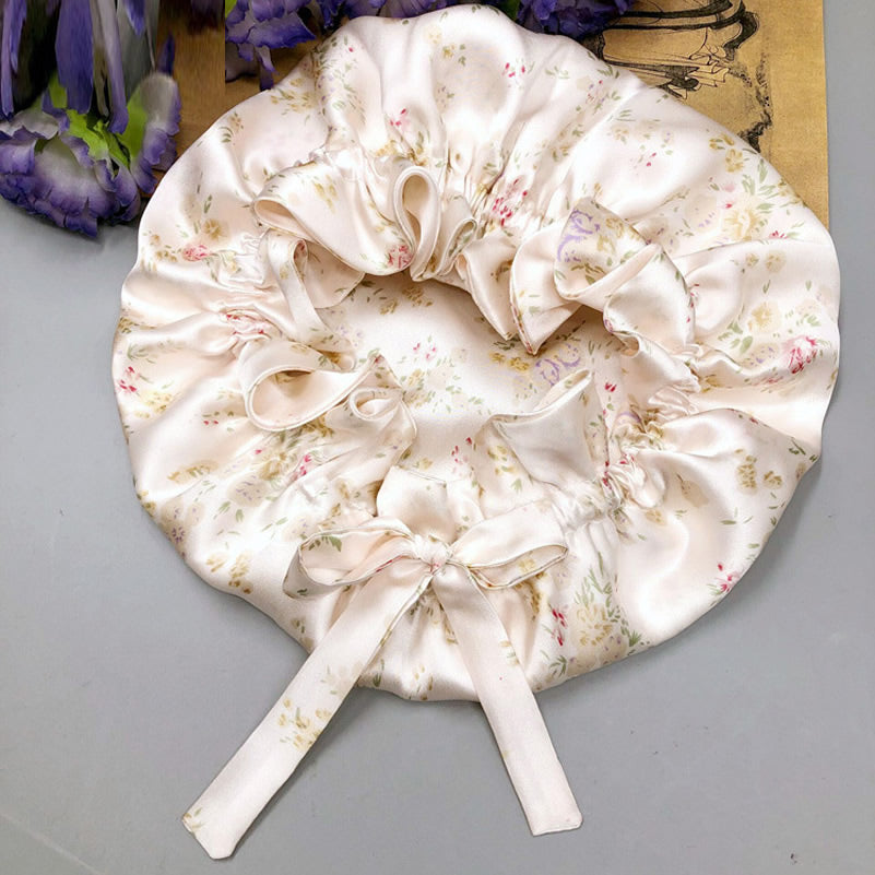 [Floral] SilkSilky-NL Sleep Cap 005