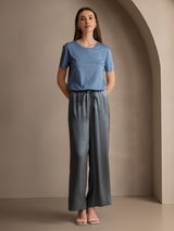 [Grijsachtig Blauw] SilkSilky-NL Damesbroeken 007