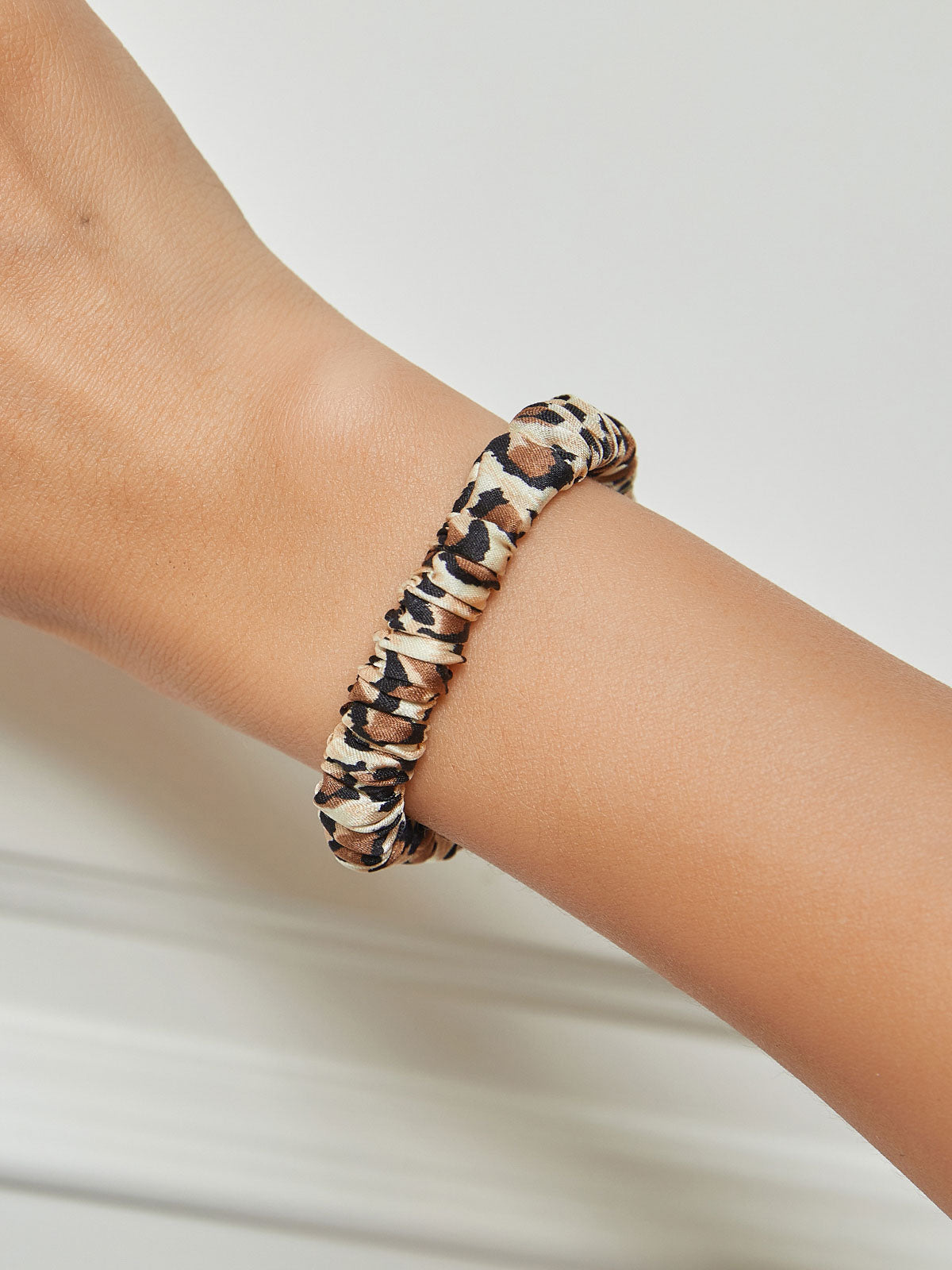 [Leopard] SilkSilky-NL Scrunchie 001