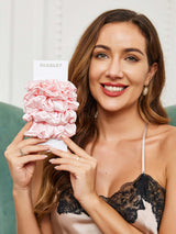 [Lichtroze] SilkSilky-NL Scrunchie 002