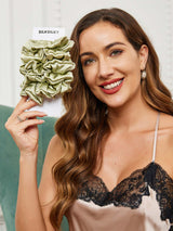 [Mintgroen] SilkSilky-NL Scrunchie 002