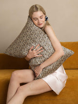 [Leopard] SilkSilky-NL 19Momme Pure Silk Pillowcase 001