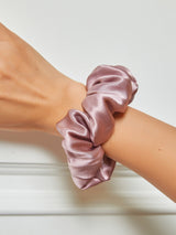 [Bleek Mauve] SilkSilky-NL Scrunchie 001