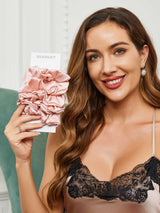 [Roze] SilkSilky-NL Scrunchie 001