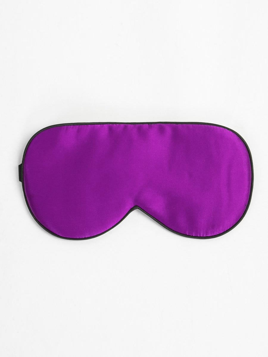 [Paars] SilkSilky-NL 19Momme Eye Mask 006