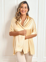 [Champagne] SilkSilky-NL Sjaal 003