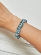 [Staal Blauw] SilkSilky-NL Scrunchie 001