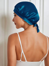 [Koningsblauw] SilkSilky-NL Slaapmutsen 005