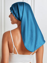 [Koningsblauw] SilkSilky-NL Sleep Cap 006