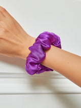 [Paars] SilkSilky-NL Scrunchie 001