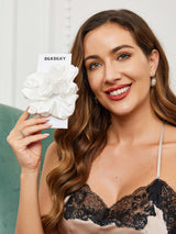 [Wit] SilkSilky-NL Scrunchie 001