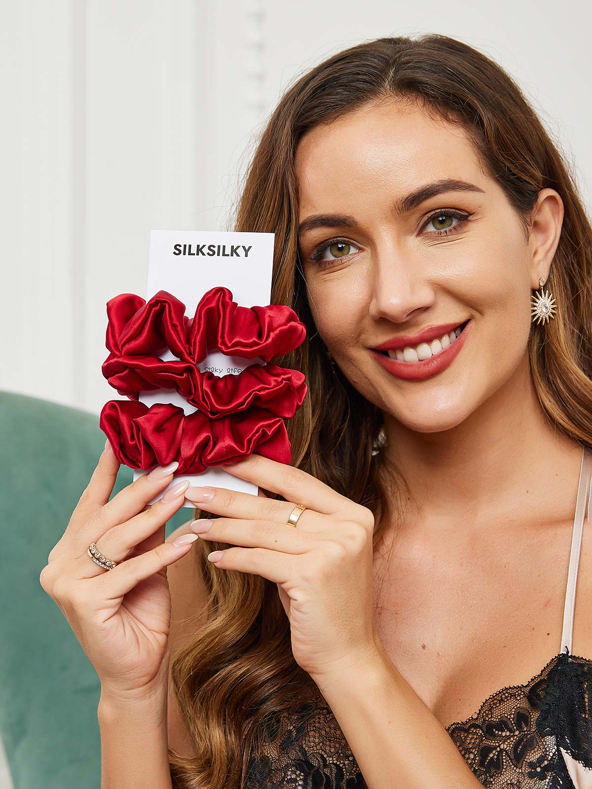 [Wijn] SilkSilky-NL Scrunchie 001