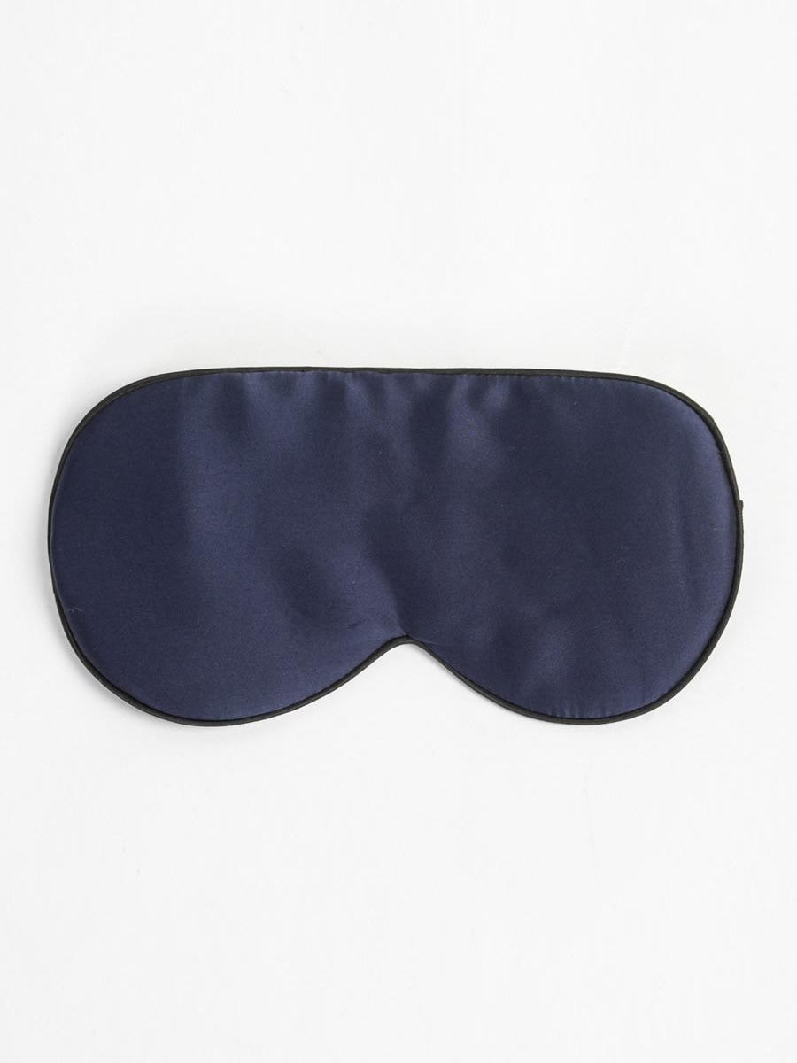 Zijde-effen-kleur-elastische-band-slaap-oogmasker-Donkerblauw-23
