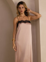 [Toscane] SilkSilky-NL Square Neck Jurk 004