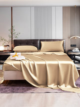 [Beige] SilkSilky-NL 22Momme Bedding Set 005,