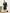 [Zwart] SilkSilky-NL 19Momme Pure Silk Lange Mouw Revers Heren Kamerjas 001