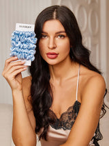 [Hemelsblauw] SilkSilky-NL Scrunchie 001