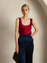 [Wijn] SilkSilky-NL Sleeveless Cami-Top 004