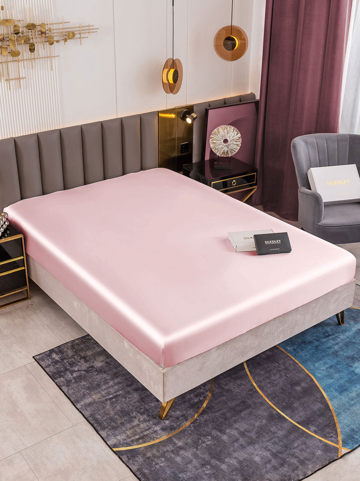 [Roze] SilkSilky-NL 19Momme Sheet 001