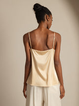 [Champagne] SilkSilky-NL Spaghetti Strap Cami-Top 002