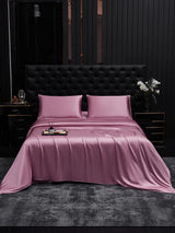 [Bleek Mauve] SilkSilky-NL 19Momme Bedding Set 001