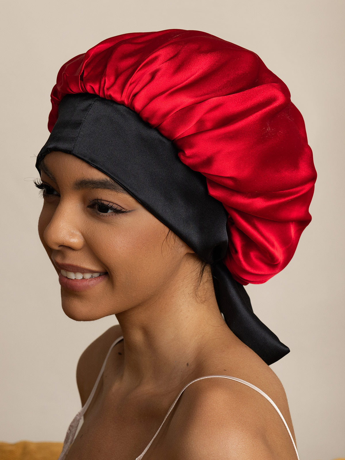 SilkSilky-NL Sleep Cap Wijn 005