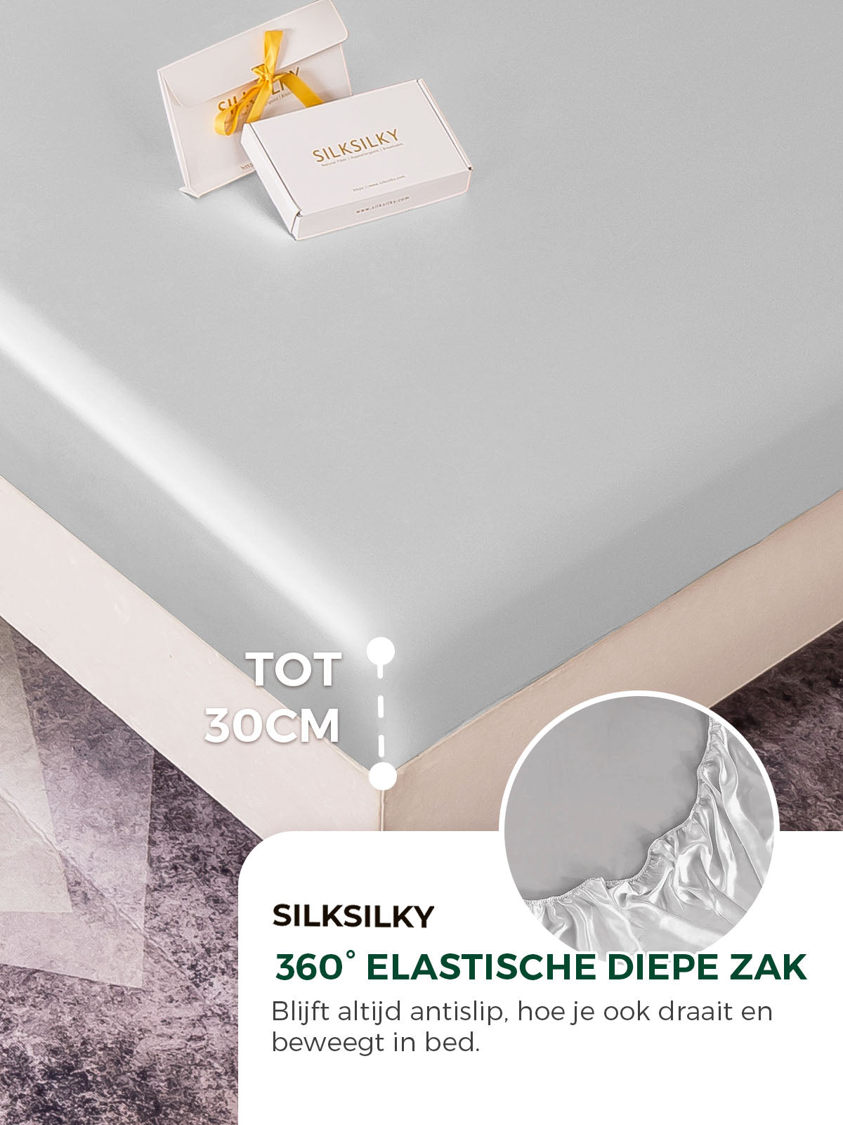 [Zilver] SilkSilky-NL 19Momme Sheet 004