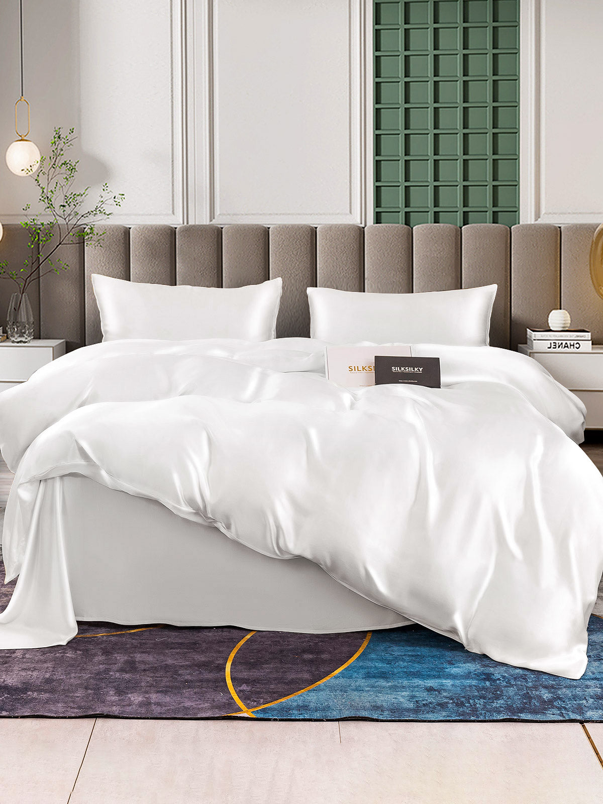 [Wit] SilkSilky-NL 25Momme Bedding Set 001