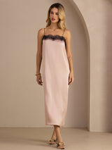 [Toscane] SilkSilky-NL Square Neck Jurk 006