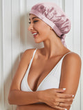 SilkSilky NL Pure Silk Sleep Cap BleekMauve 002