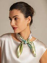 [P100] SilkSilky-NL Zijde Scarf 002,