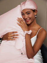 [Bleek Mauve] SilkSilky-NL 19Momme Pure Silk Pillowcase Set 001