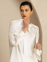 [Wit] SilkSilky-NL Sjaal 001