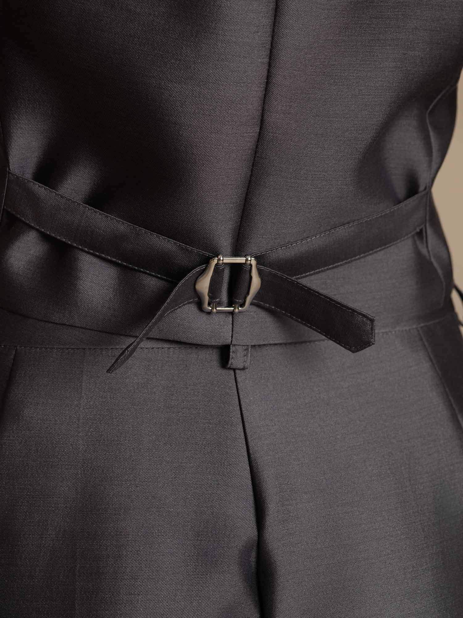 [Grijs] SilkSilky-NL 32Momme Silk-Wool Blend Womens Vest 005