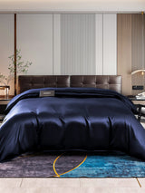 [Donkerblauw] SilkSilky-NL 22Momme Duvet Covers 001