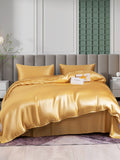 SilkSilky NL 25Momme Pure Silk Bedding Set Champagne 002