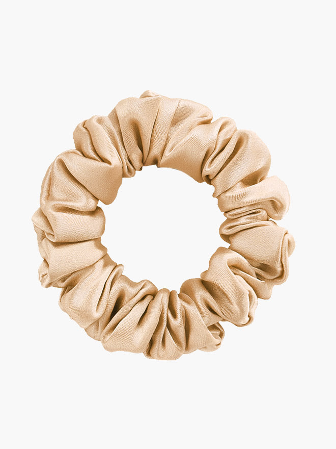 [Champagne] SilkSilky-NL 19Momme Scrunchie 004