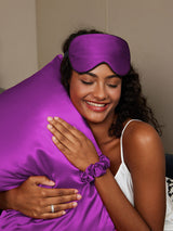 [Paars] SilkSilky-NL 19Momme Pure Silk Pillowcase Set 001
