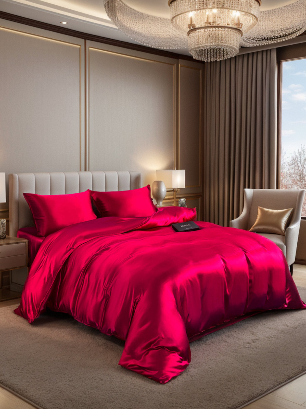 [Wijn] SilkSilky-NL 19Momme Bedding Set 001