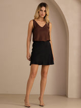 [Zwart] SilkSilky-NL Skirt 006