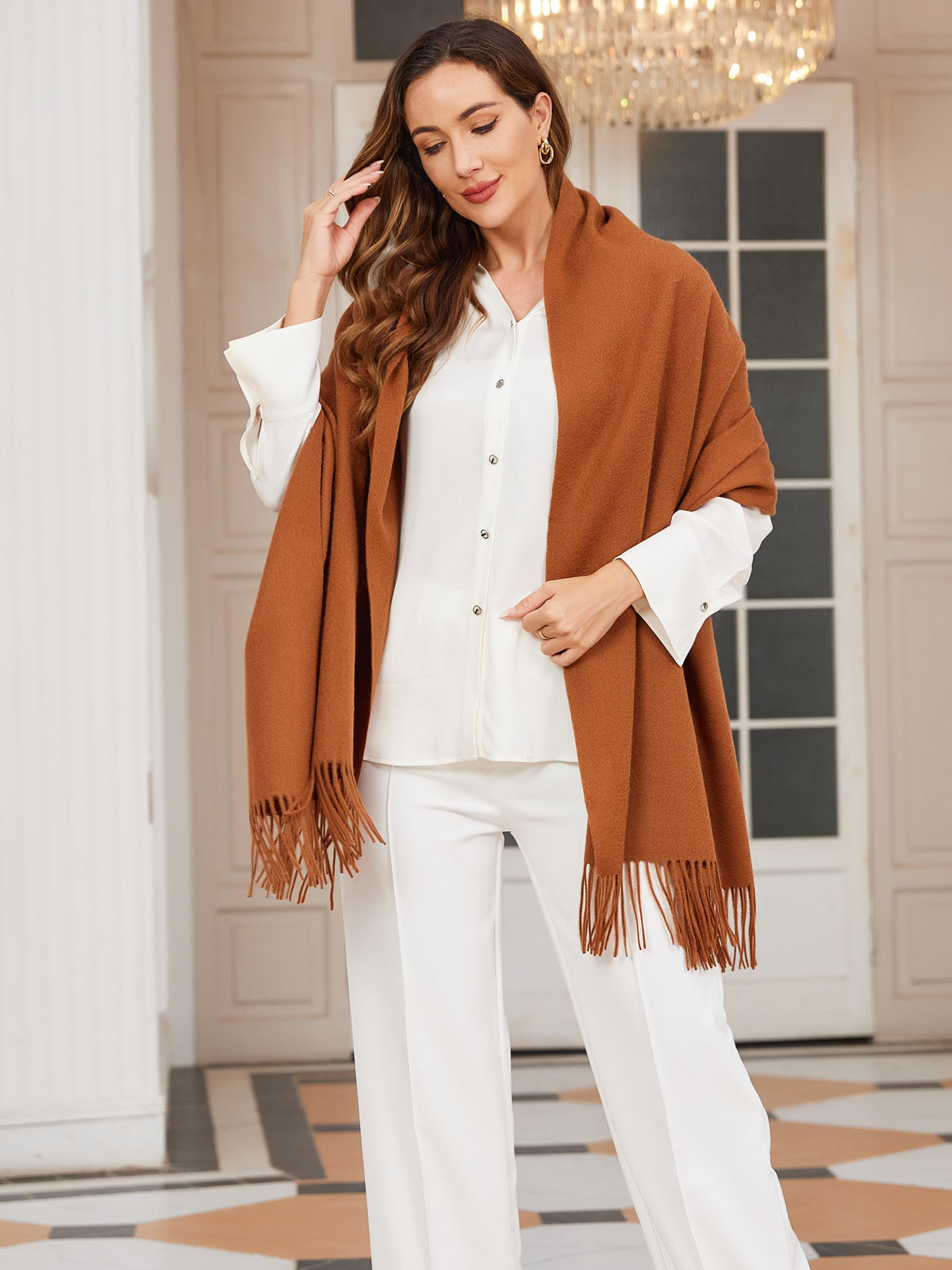 [Bruin] SilkSilky-NL Wol Scarf 002