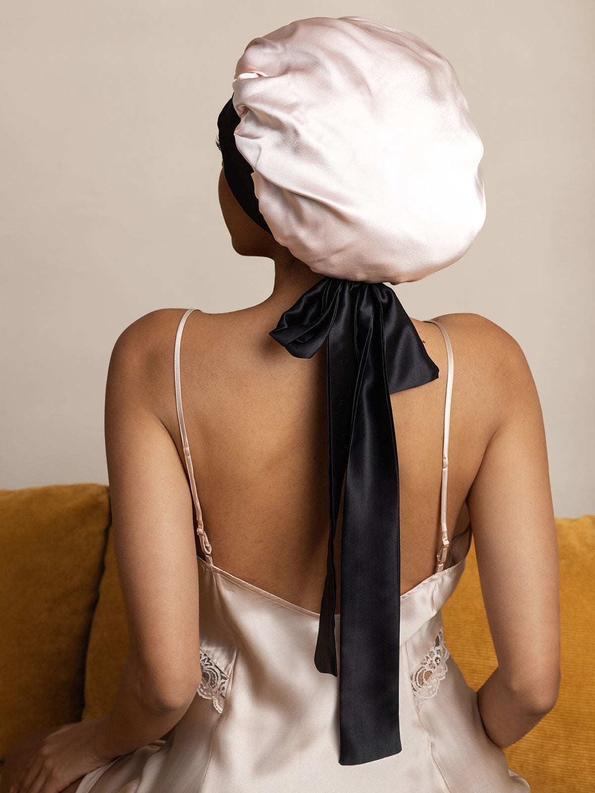 [Roze] SilkSilky-NL Sleep Cap 004