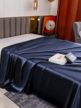 [Donkerblauw] SilkSilky-NL 19Momme Sheet 004