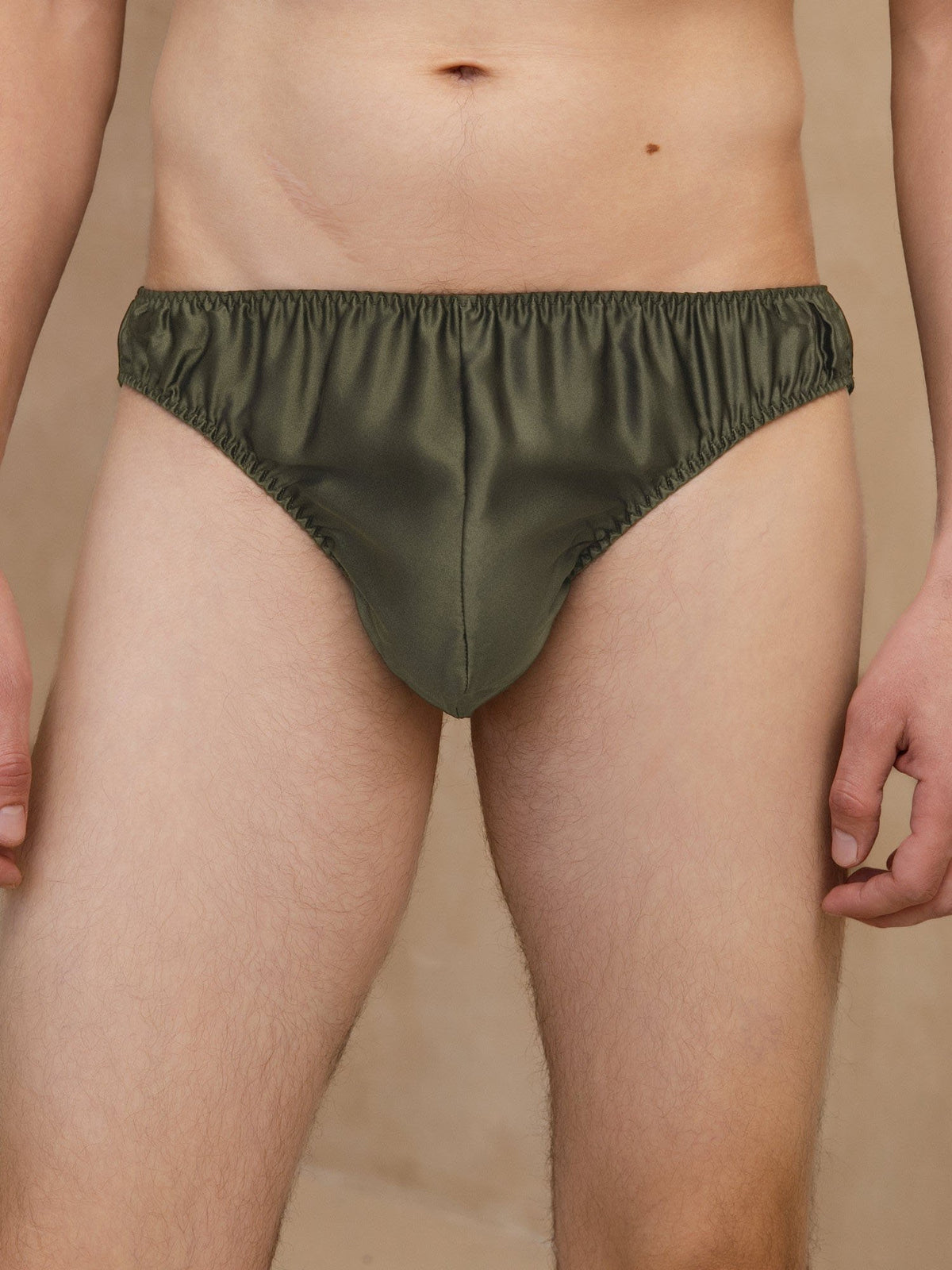 [Groen] SilkSilky-NL Mens Underwear 001