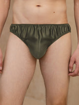 [Groen] SilkSilky-NL Mens Underwear 001