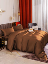 [Koffie] SilkSilky-NL 19Momme Bedding Set 005
