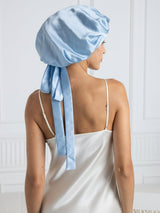 [Lichtblauw] SilkSilky-NL Slaapmutsen 003