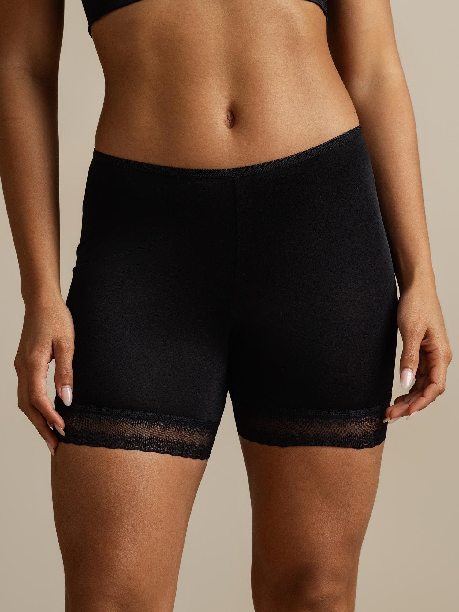 [Zwart] SilkSilky-NL Zijde Panty 007,