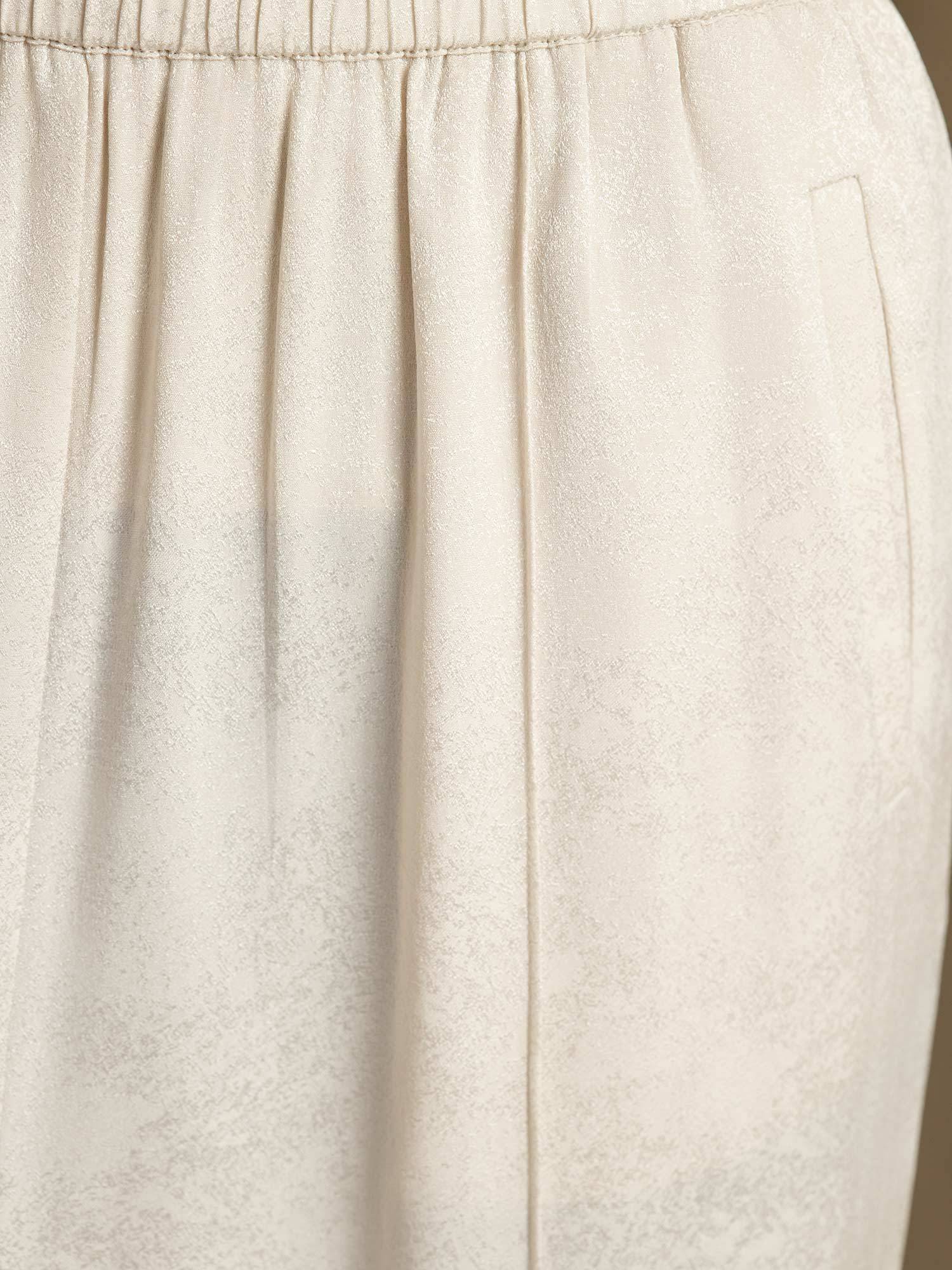 [Beige] SilkSilky-NL 22Momme Zijde Womens Pants 006